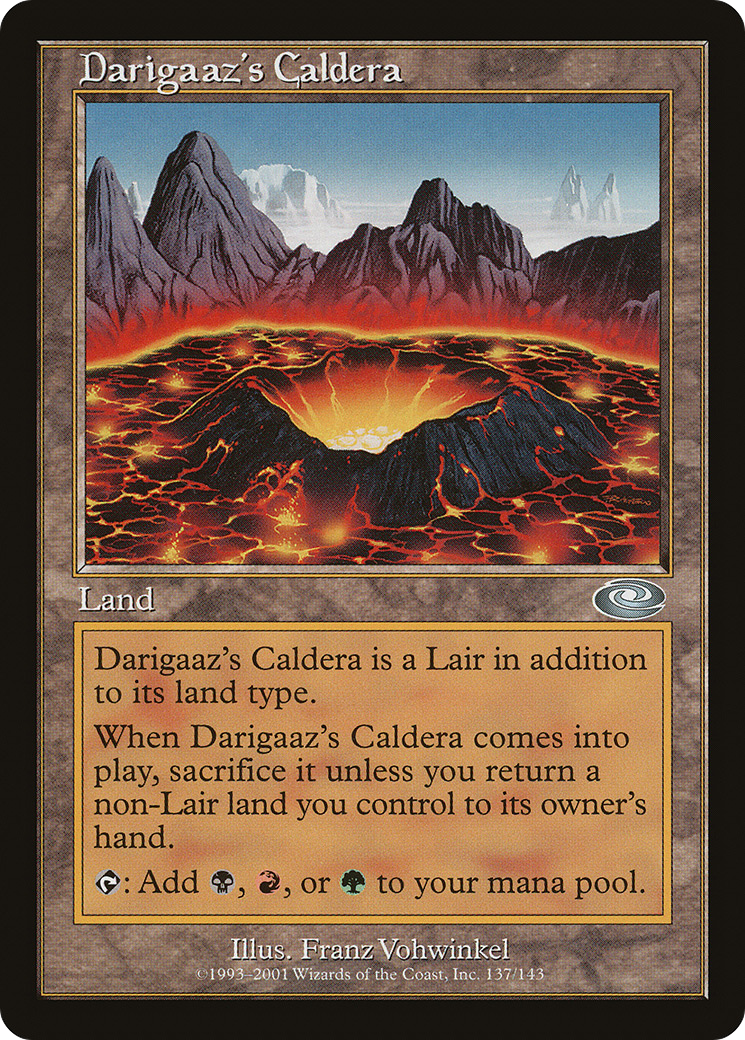 Darigaaz's Caldera (PLS-137) - Planeshift