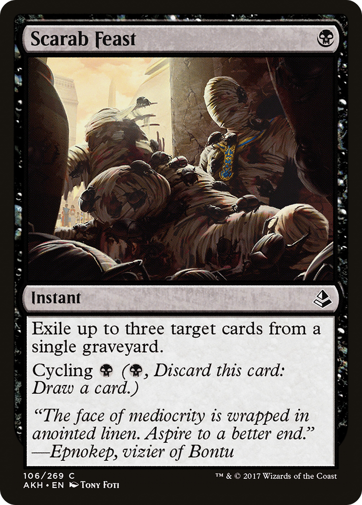 Fête des scarabées (AKH-106) - Feuille d'Amonkhet 