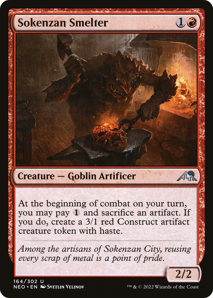 Fonderie de Sokenzan (NEO-164) - Kamigawa : Neon Dynasty 