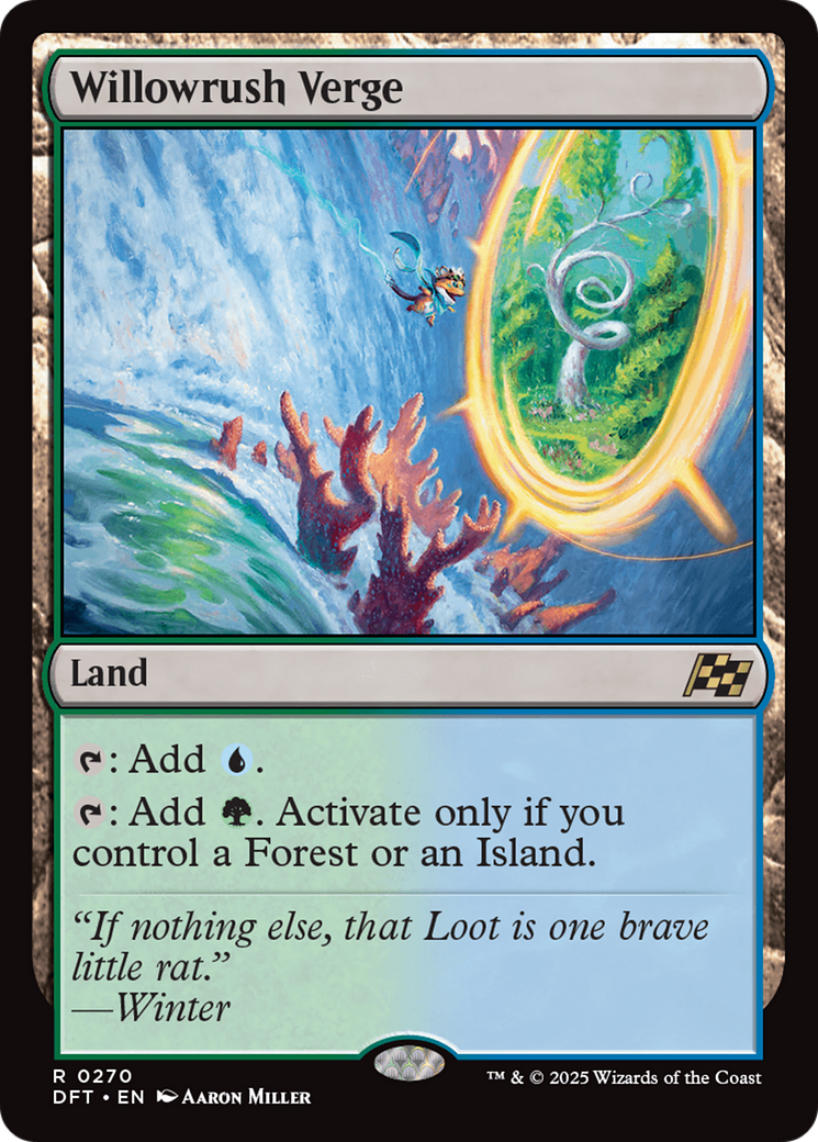 Bordure de Willowrush (-270) - Feuille d'Aetherdrift