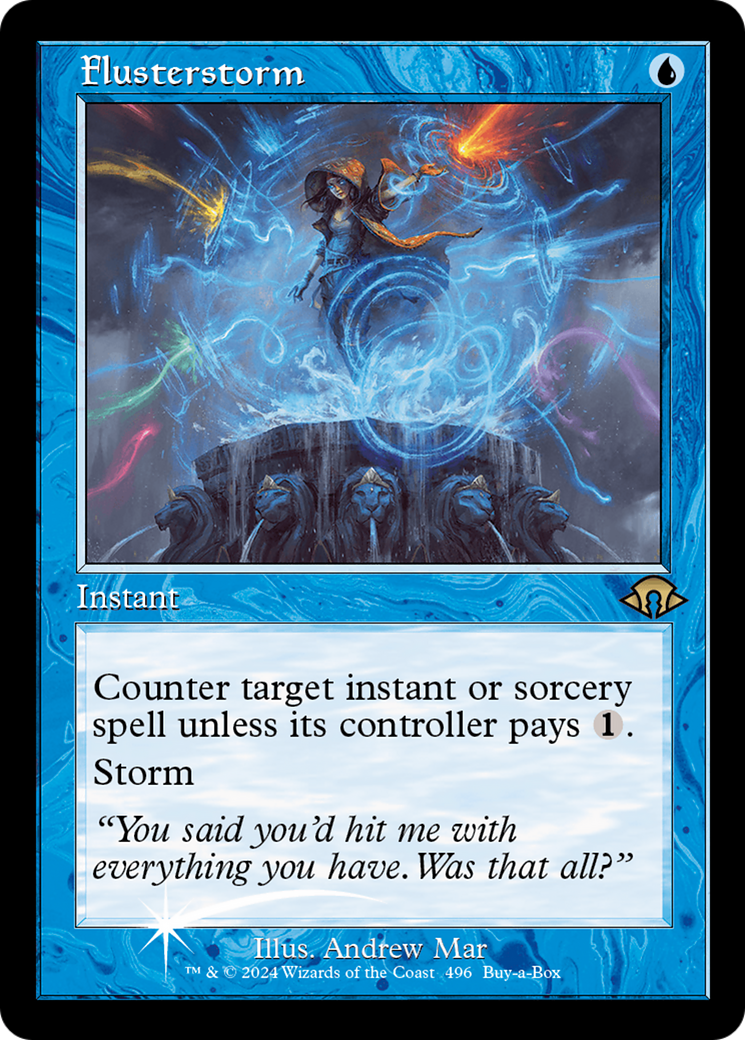 Flusterstorm (MH3-496) - Horizons Modernes 3 (Foil) 