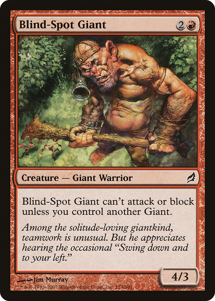 Géant des angles morts (LRW-153) - Lorwyn Foil 