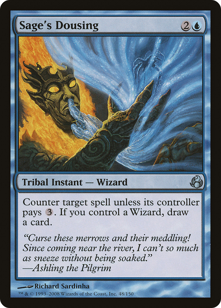 Sage's Dusing (MOR-048) - Feuille de Morningtide 