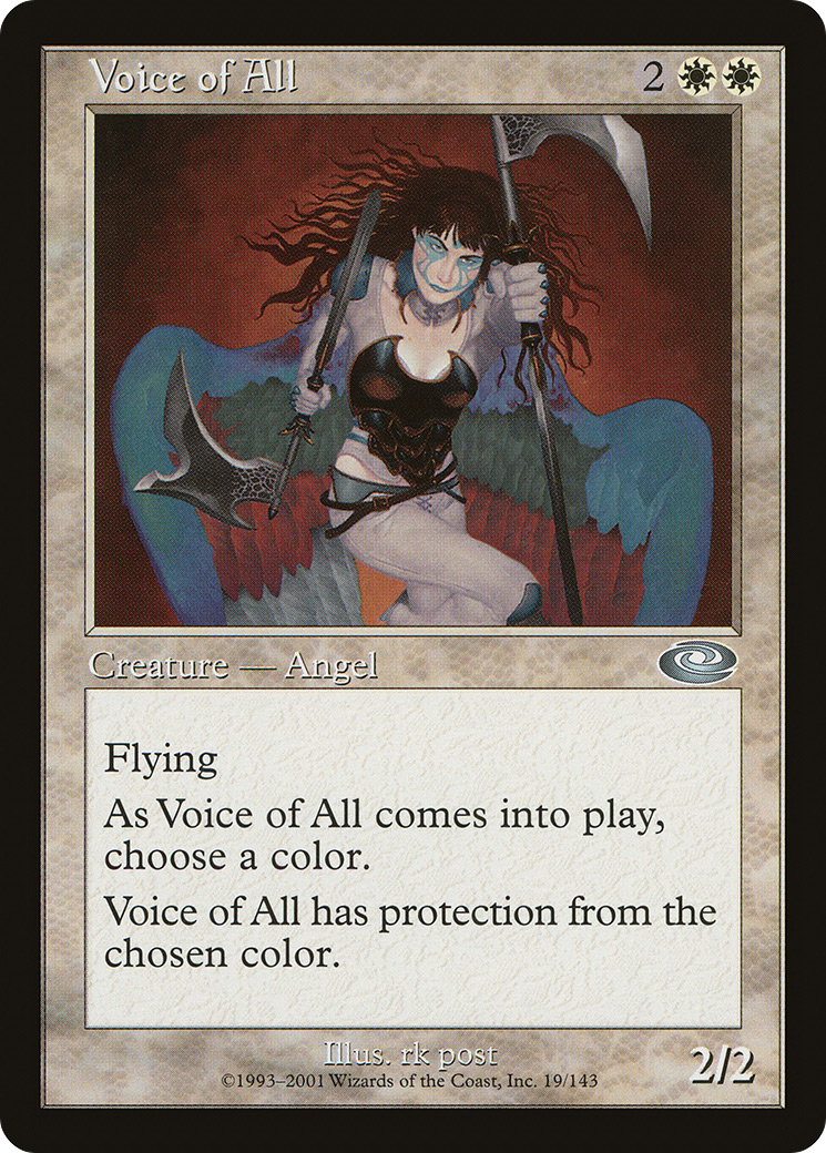 Voix de tous (PLS-019) - Planeshift Foil 