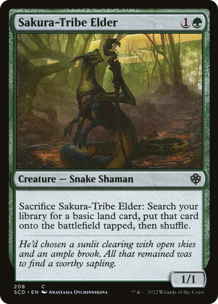 Sakura-Tribe Elder (SCD-208) - Starter Commander Decks