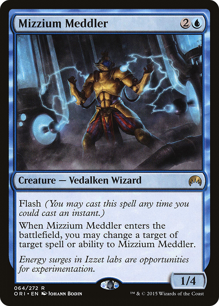 Mizzium Meddler (ORI-064) - Origines magiques 