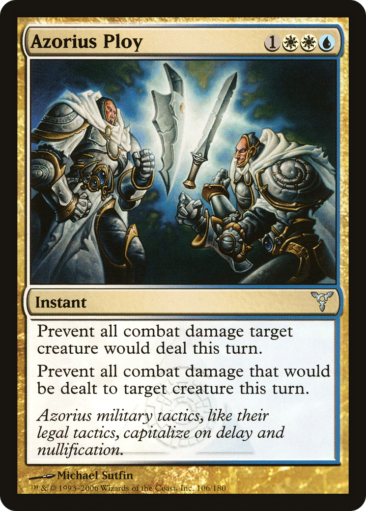 Stratagème d'Azorius (DIS-106) - Feuille de dissension 