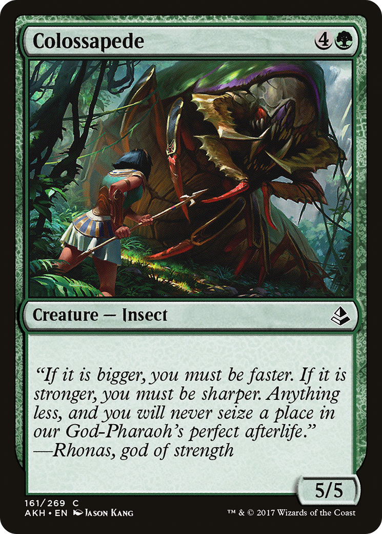 Colossapéde (AKH-161) - Feuille d'Amonkhet 