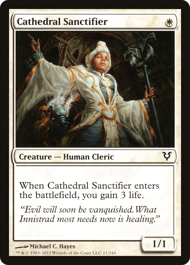 Sanctificateur de cathédrale (AVR-011) - Avacyn restaurée