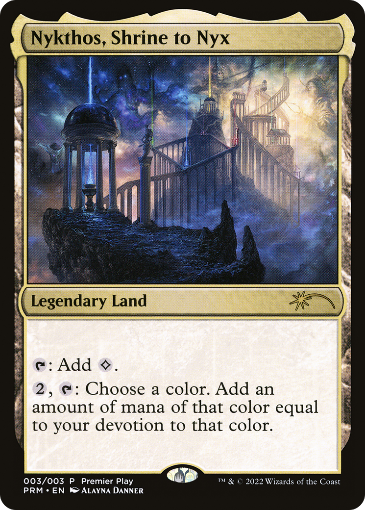 Nykthos, sanctuaire de Nyx (PPRO-2022-3) - Promotions Pro Tour 