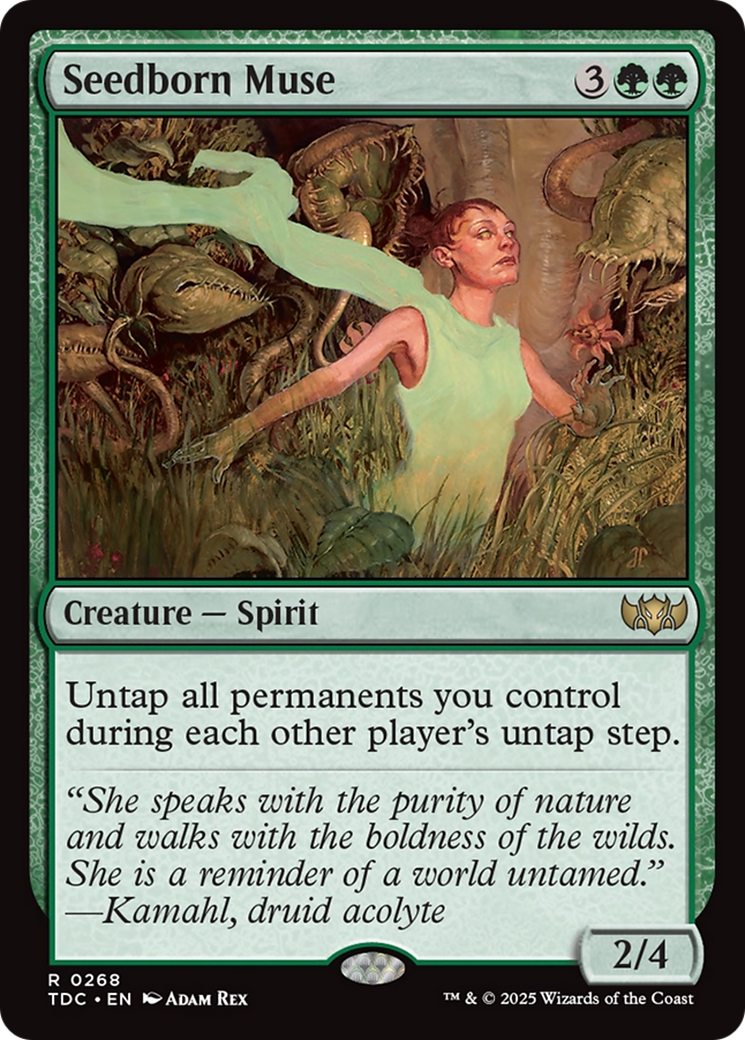 Seedborn Muse (TDC-268) - Commandant : Tarkir : Tempête de dragons 