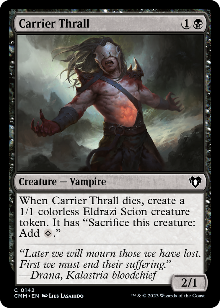 Transporteur Thrall (CMM-142) - Commandant Masters