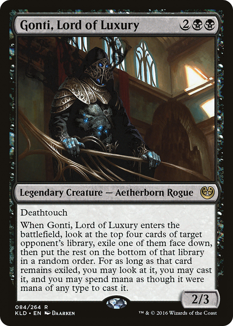 Gonti, Seigneur du Luxe (KLD-084) - Kaladesh Foil 