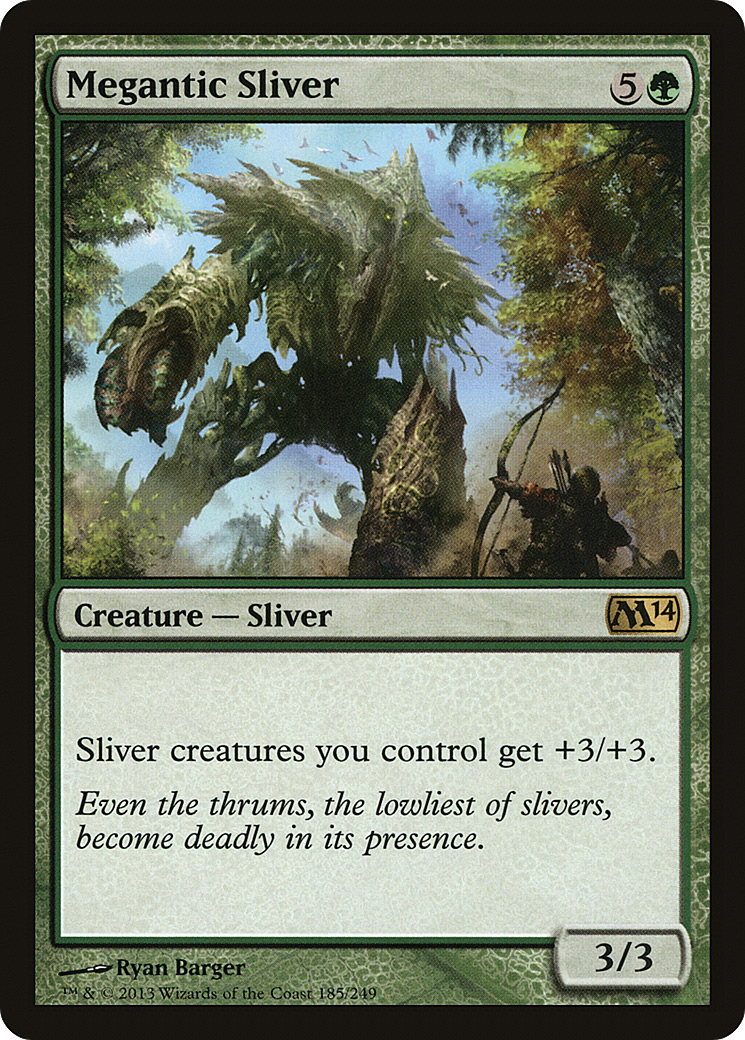 Megantic Sliver (M14-185) - Magic 2014 