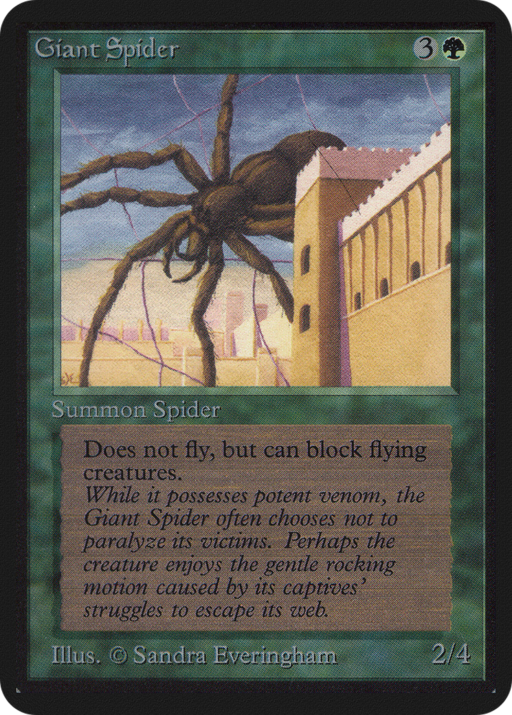 Giant Spider (LEA-) - Limited Edition Alpha