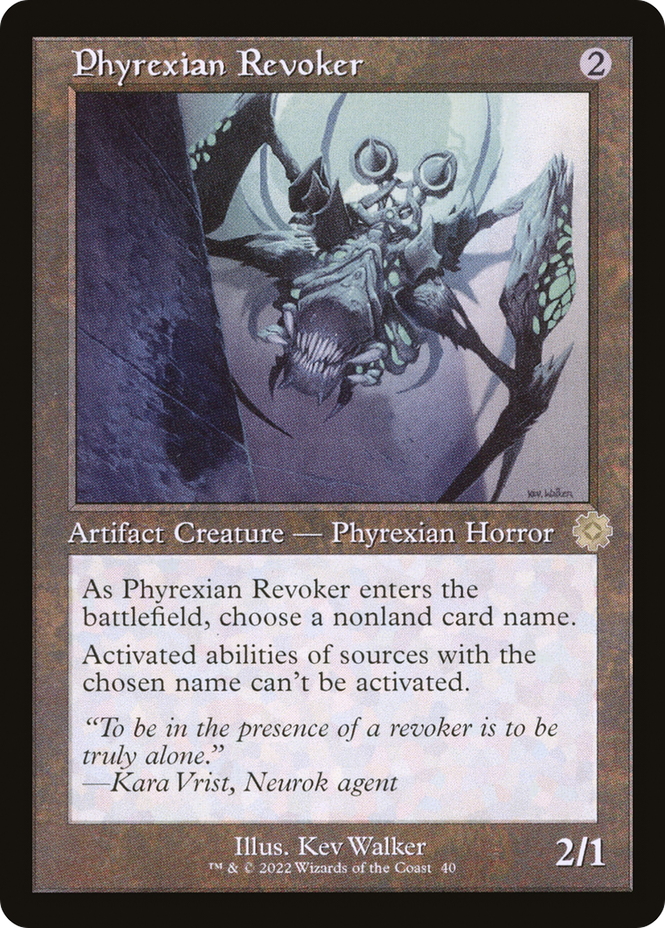 Phyrexian Revoker (BRR-040) - Artefacts rétro de la Guerre des Frères 