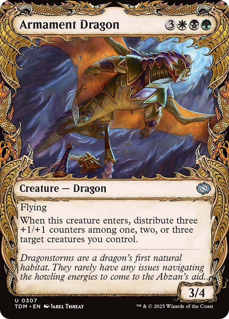 Dragon d'armement (Vitrine) (TDM-307) - Tarkir : Tempête de dragons 