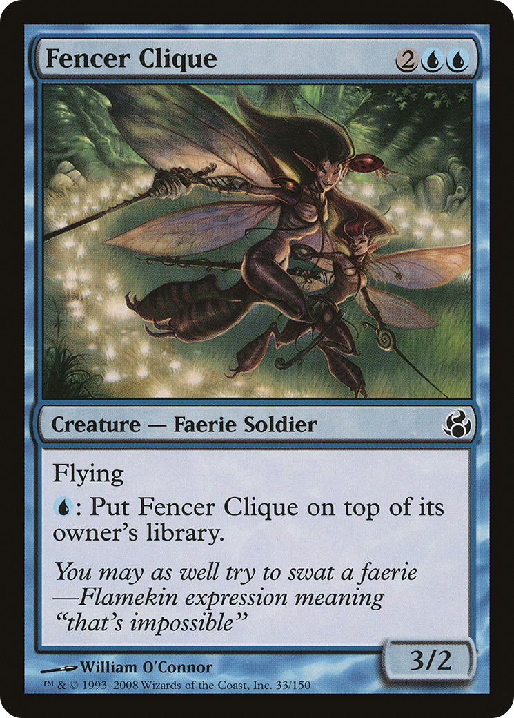 Fencer Clique (MOR-033) - Morningtide Foil