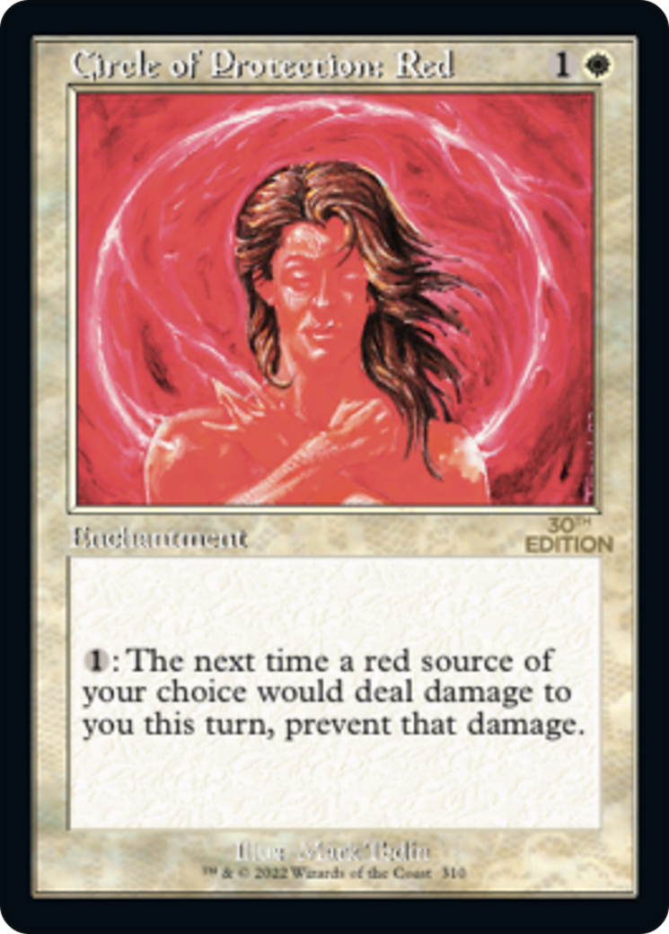 Circle of Protection: Red (Retro Frame) (30A-310) - 30th Anniversary Edition