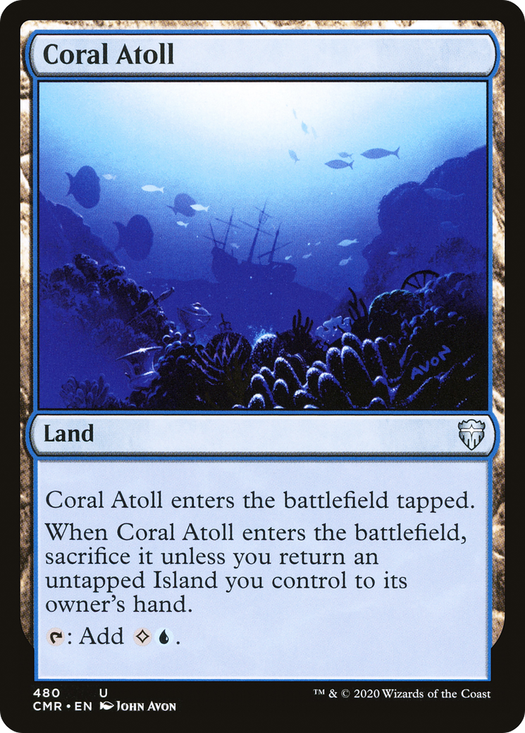 Atoll de Corail (CMR-480) - Commander Legends 