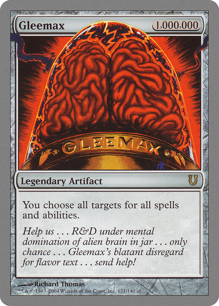 Gleemax (UNH-121) - Détraqué 