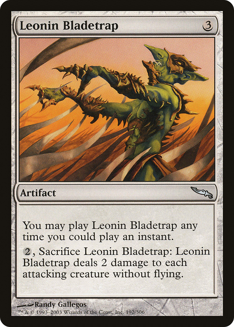 Piège-lame Léonin (MRD-192) - Mirrodin