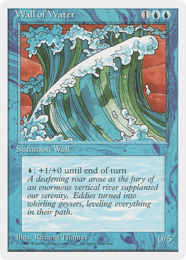 Wall of Water (4ED-114) - Fourth Edition