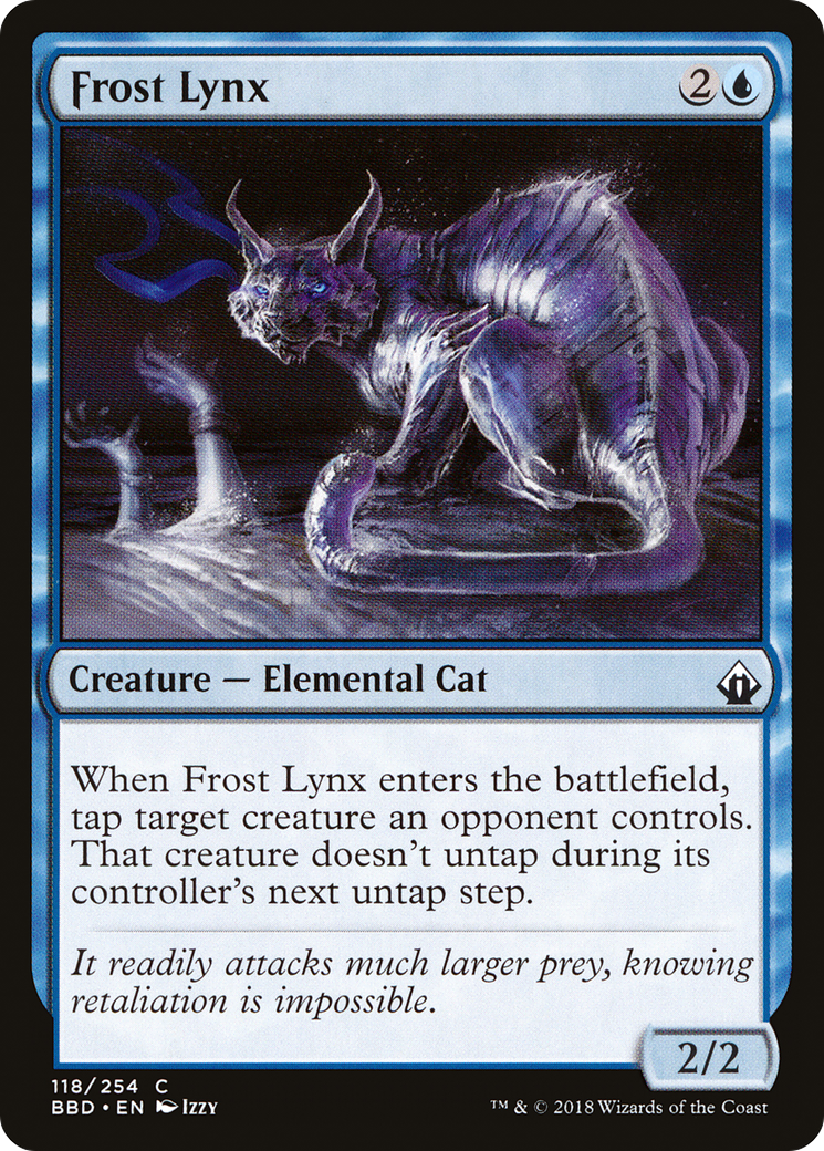 Frost Lynx (BBD-118) - Battlebond Foil