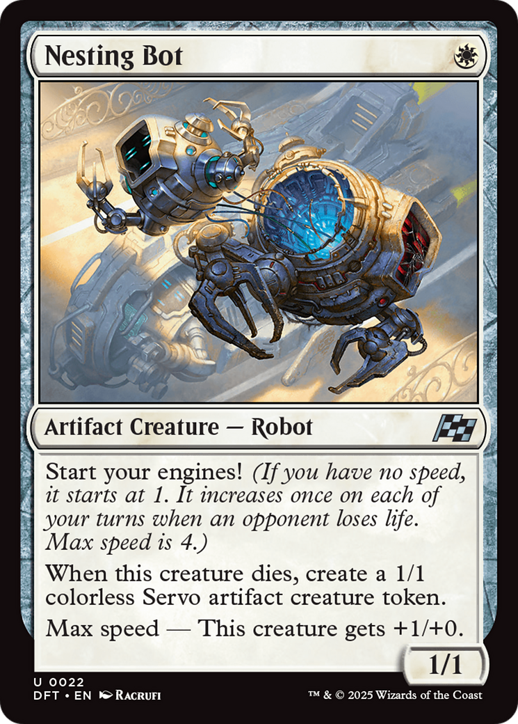 Nesting Bot (-022) - Feuille d'Aetherdrift 