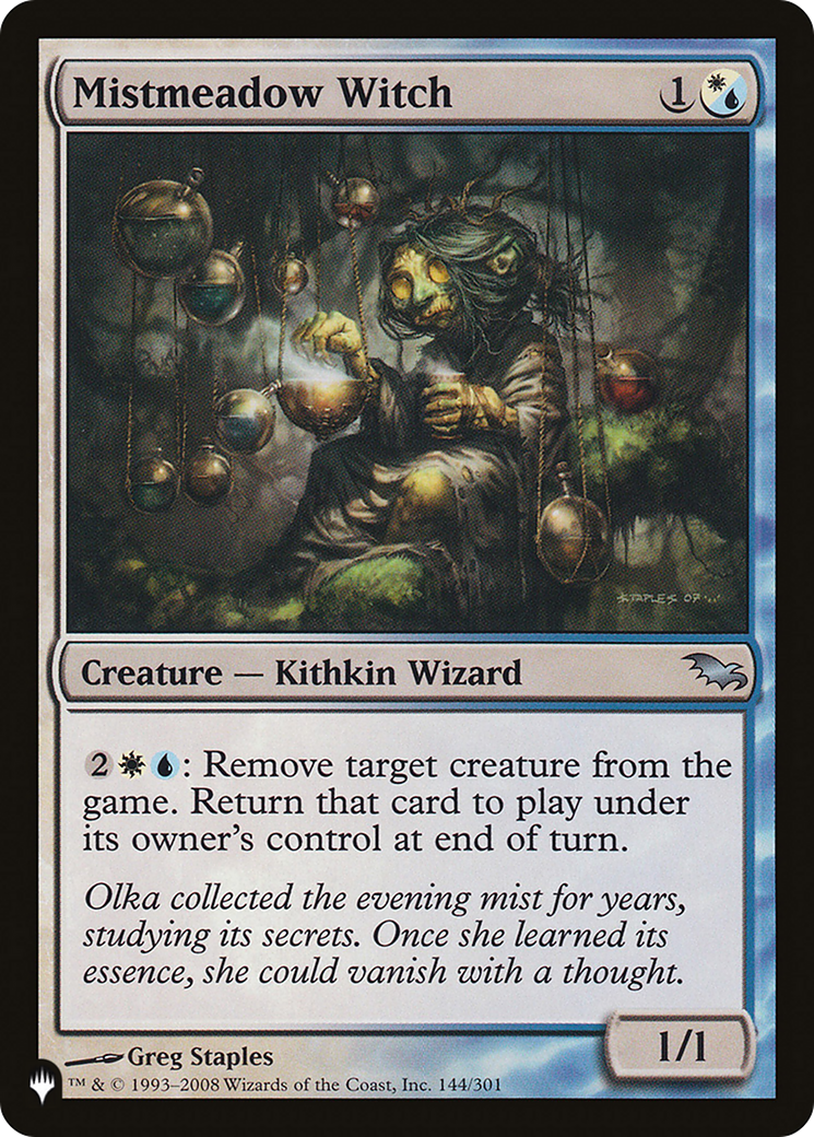 Mistmeadow Witch (SHM) (LIST-SHM-144) - The List