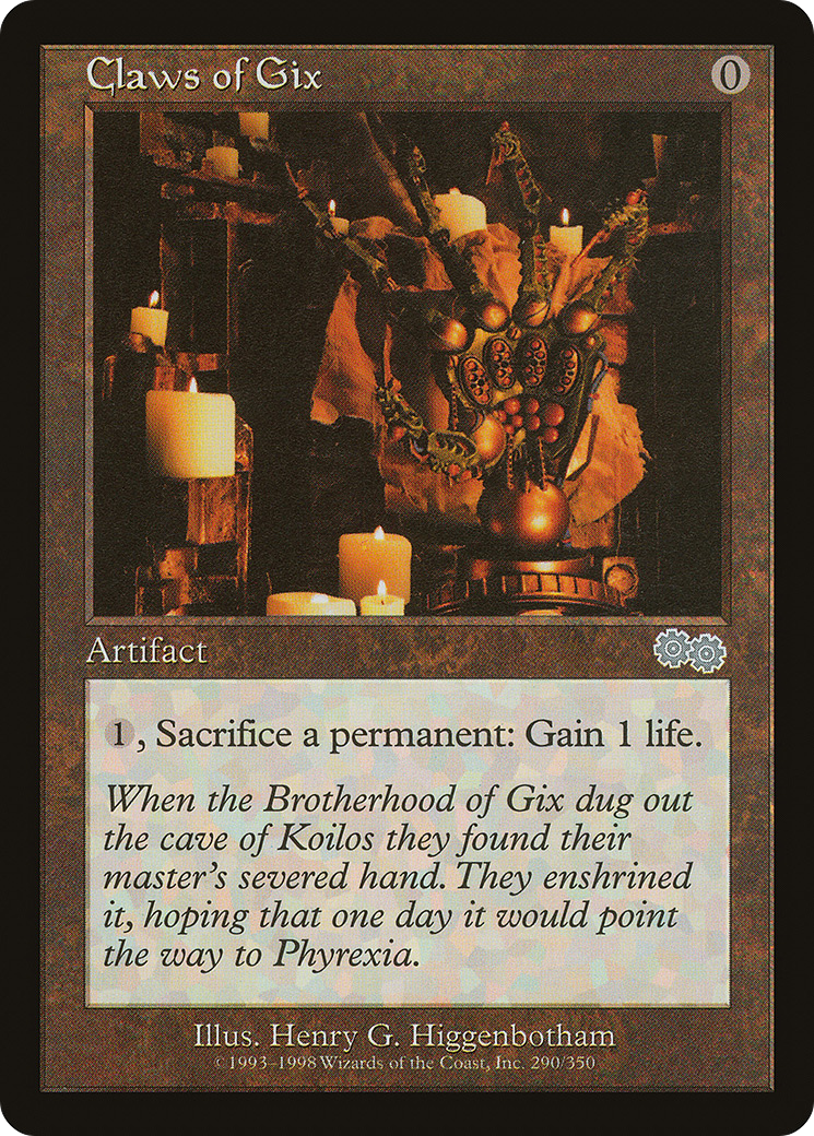Griffes de Gix (USG-290) - La saga d'Urza 
