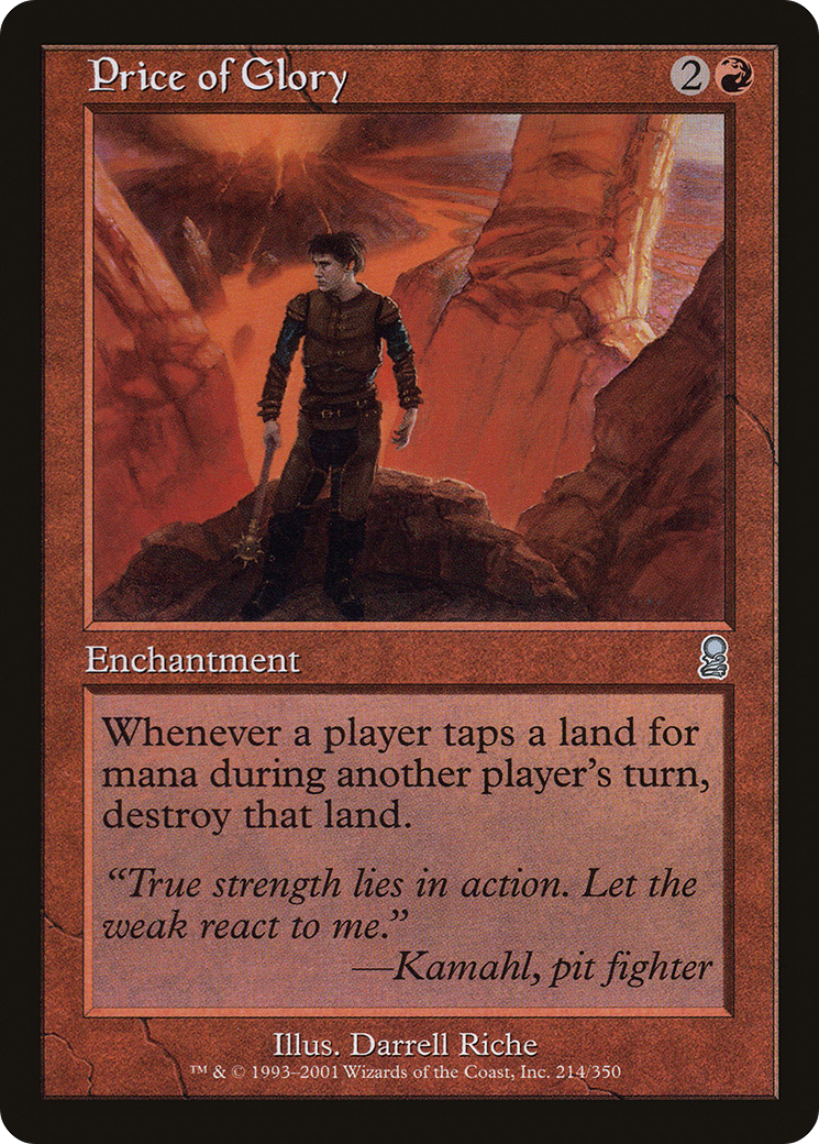 Price of Glory (ODY-214) - Odyssey Foil