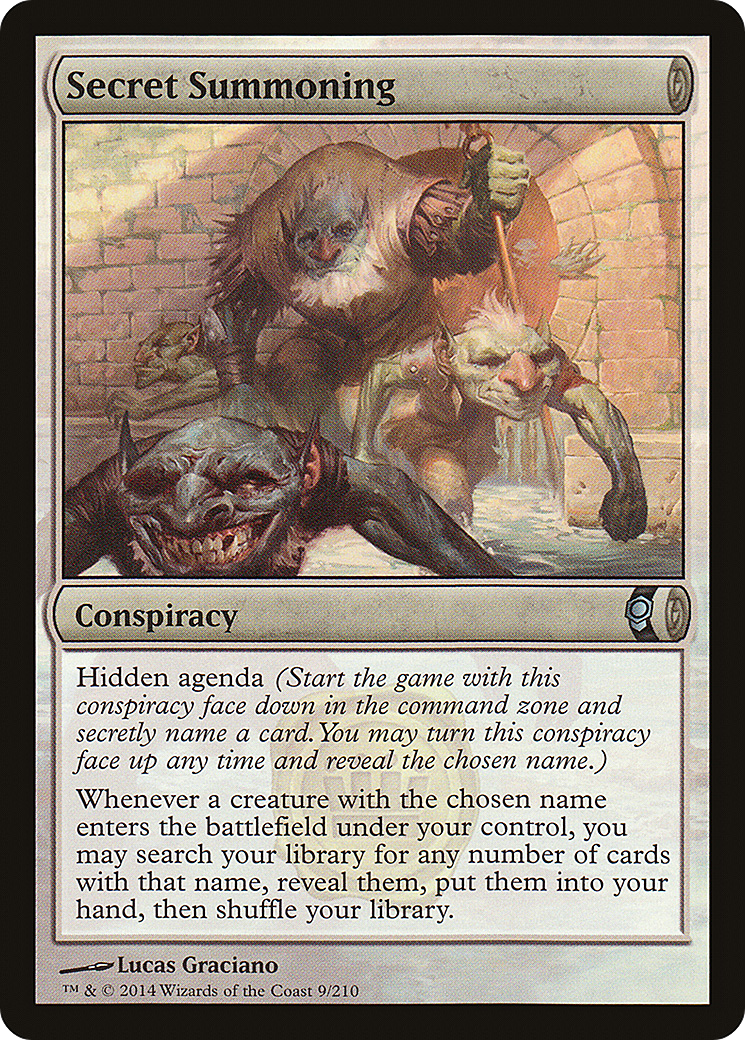 Invocation secrète (CNS-009) - Conspiration 