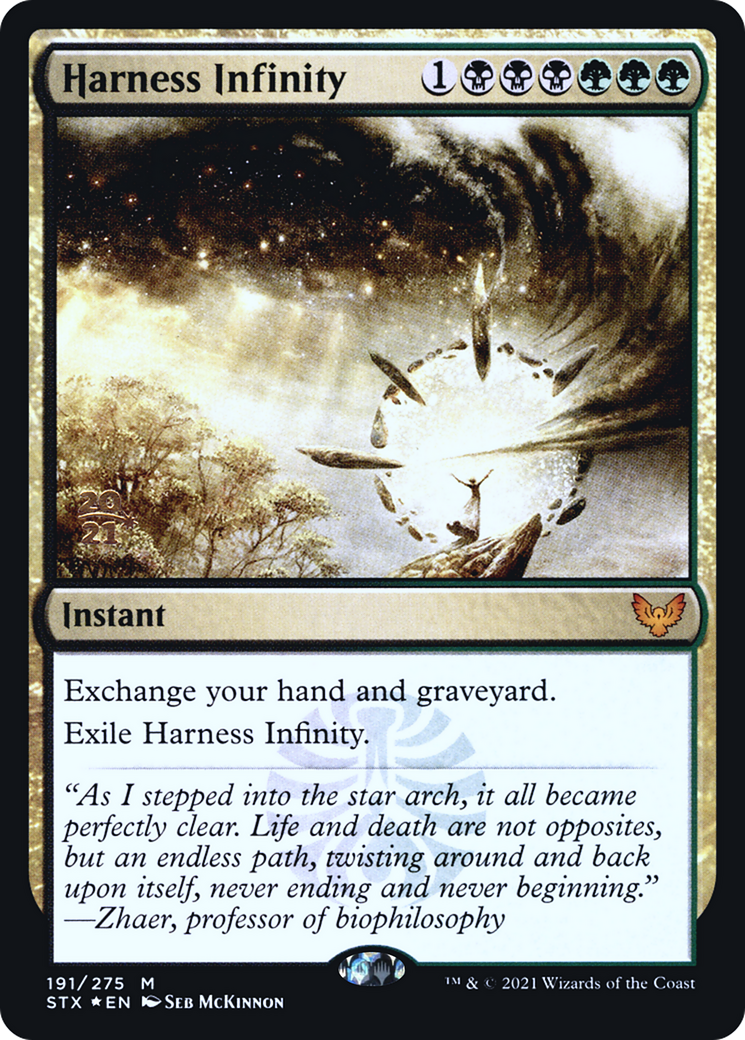 Harness Infinity (PRE-191) - Strixhaven: School of Mages Promos Foil