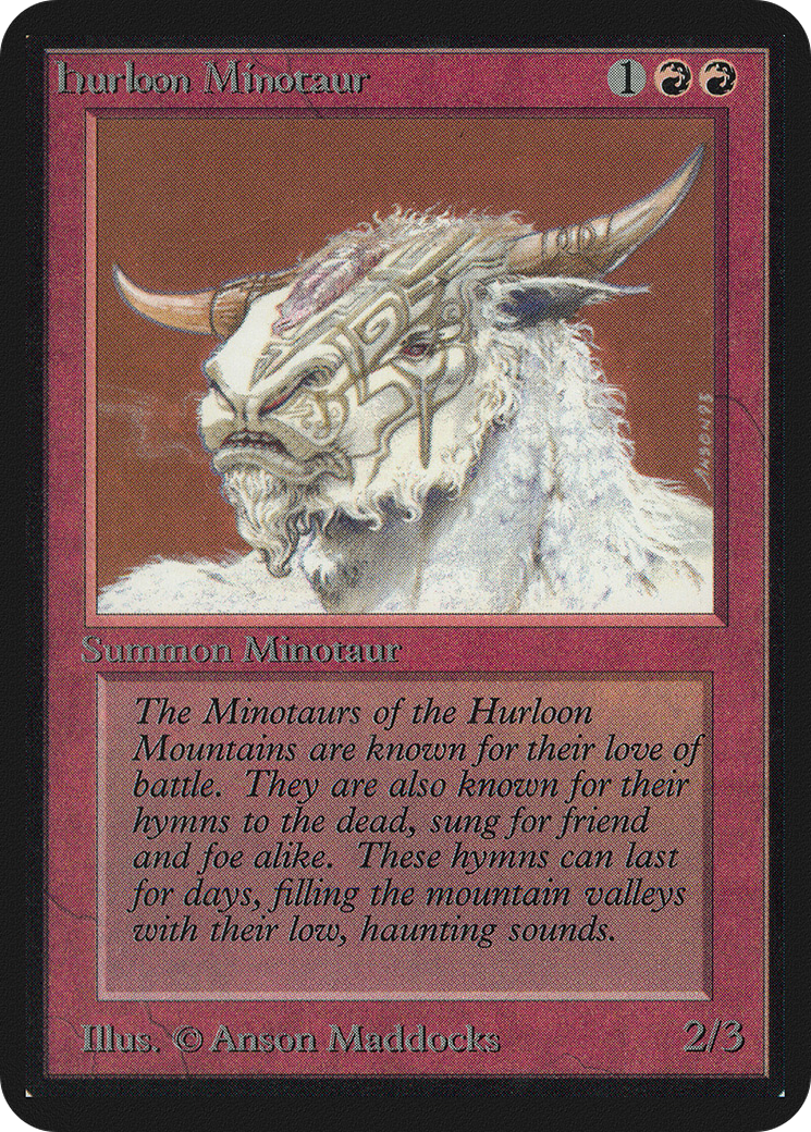Hurloon Minotaur (LEA-158) - Limited Edition Alpha