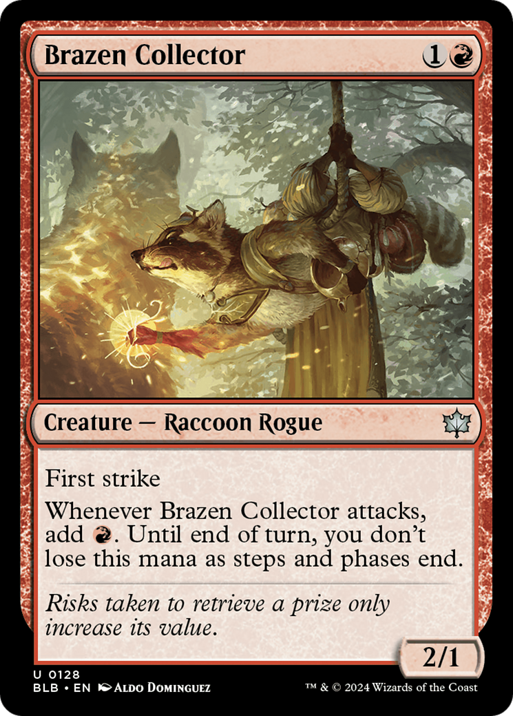 Collectionneur d'airain (BLB-128) - Bloomburrow Foil 