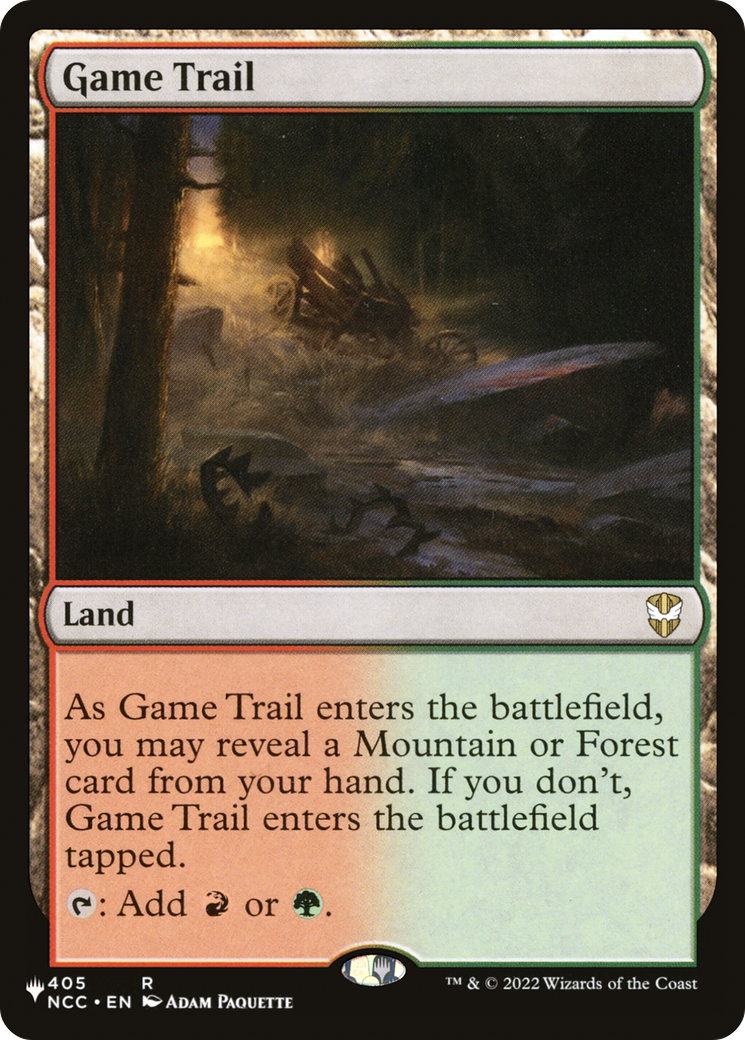 Game Trail (LIST-405/093) - The List
