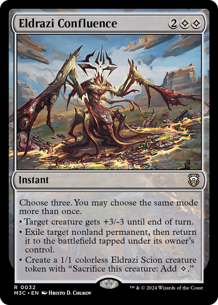 Confluence Eldrazi (M3C-032) - Commandant Modern Horizons 3 Foil 