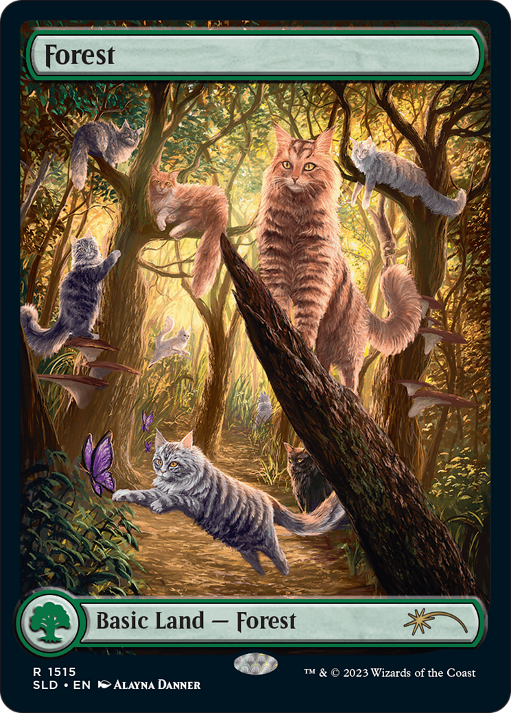 Forest (1515) (SLD-1515) - Secret Lair Drop: (Full Art) Foil