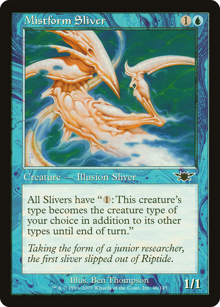Mistform Sliver (LGN-046) - Legions Foil 