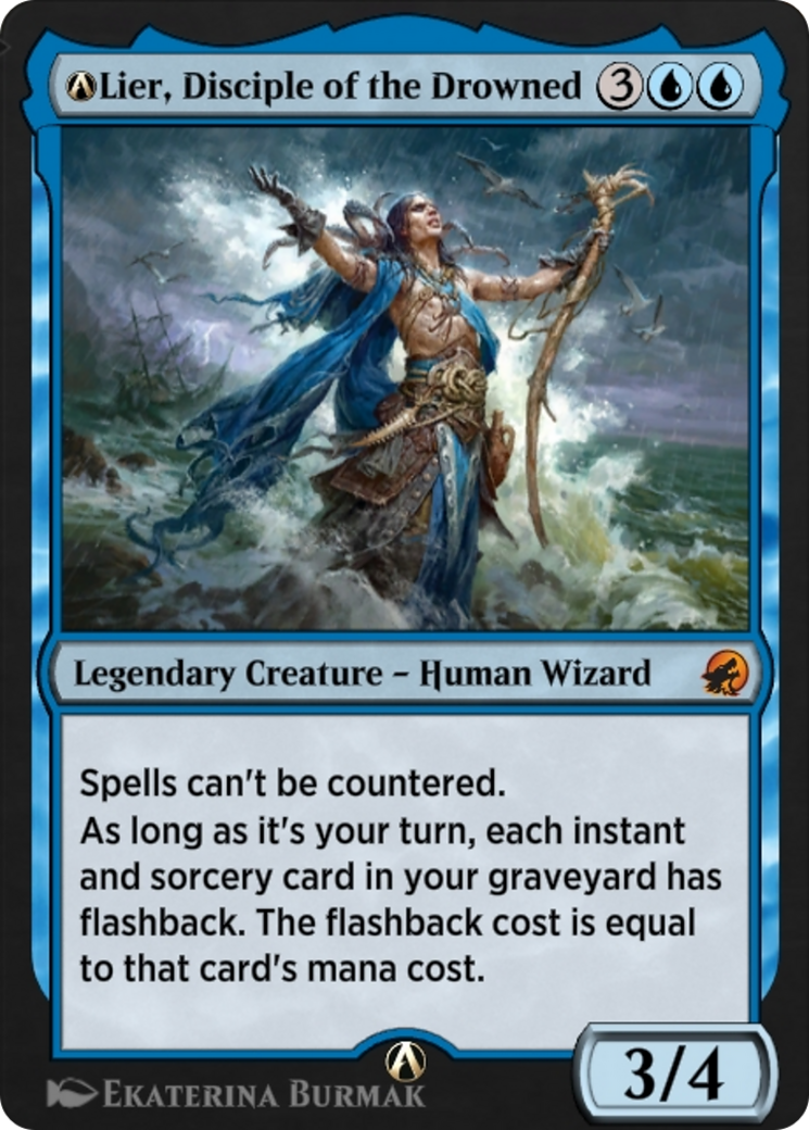 A-Lier, Disciple des Noyés (MID-A-59) - Innistrad : Chasse de Minuit 