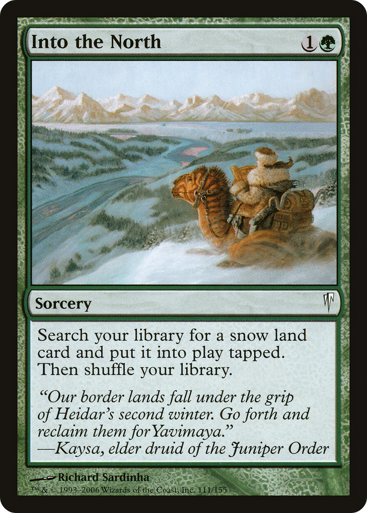 Vers le Nord (CSP-111) - Coldsnap Foil