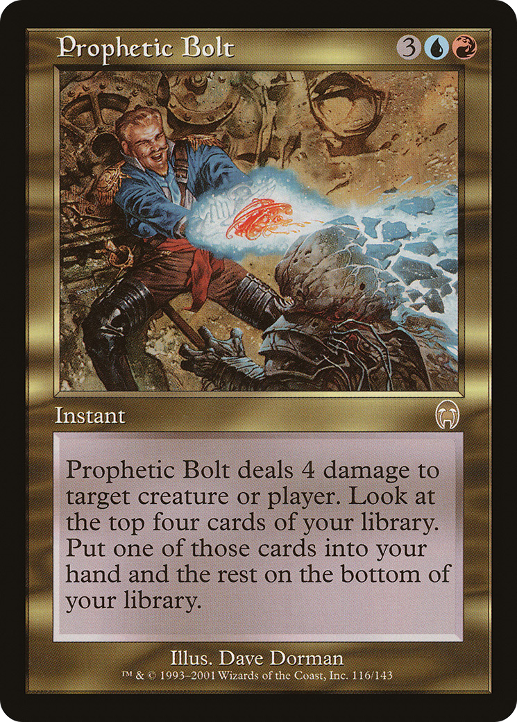 Trait prophétique (APC-116) - Apocalypse Foil