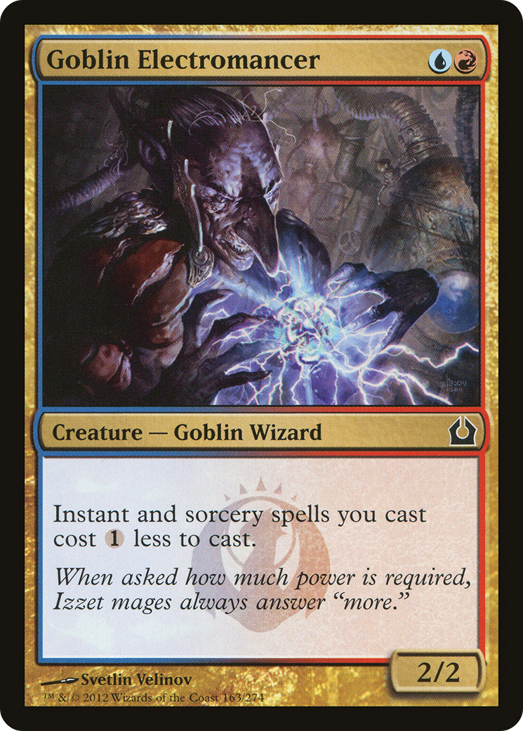 Goblin Electromancer (RTR-163) - Return to Ravnica Foil