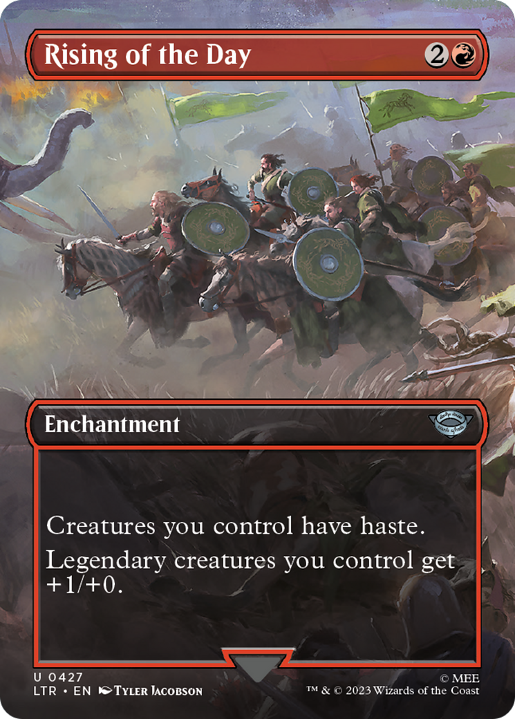 Rising of the Day (LTR-427) - The Lord of the Rings: Tales of Middle-earth (Borderless)