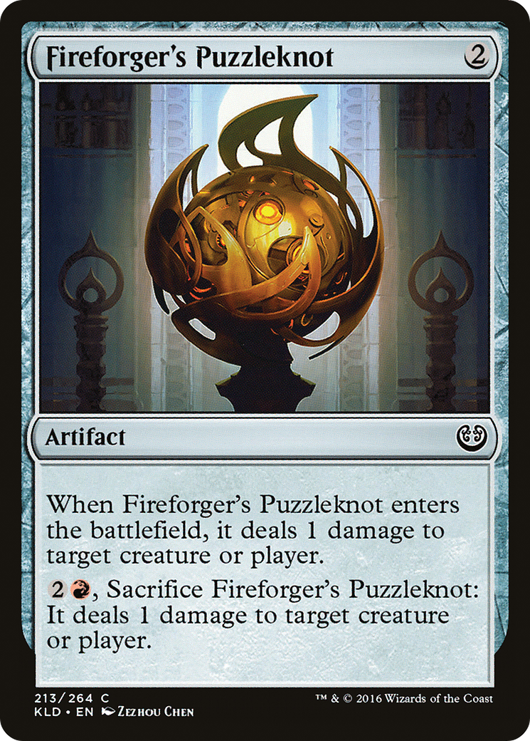 Noeud puzzle de Fireforger (KLD-213) - Kaladesh 