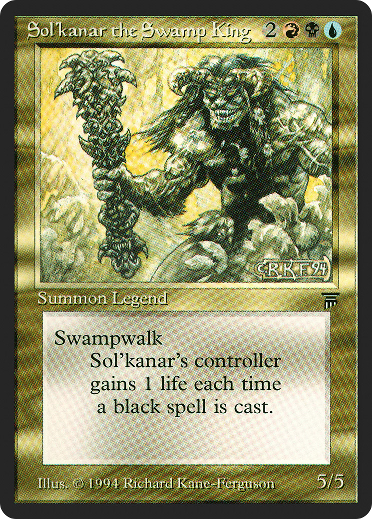 Sol'kanar le Roi des Marais (LEG-259) - Légendes 
