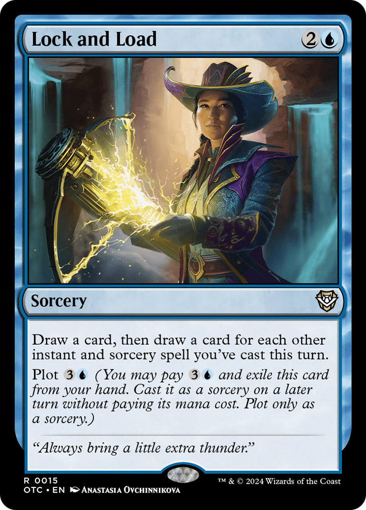 Chargement et verrouillage (OTC-015) - Commandant des Outlaws de Thunder Junction 