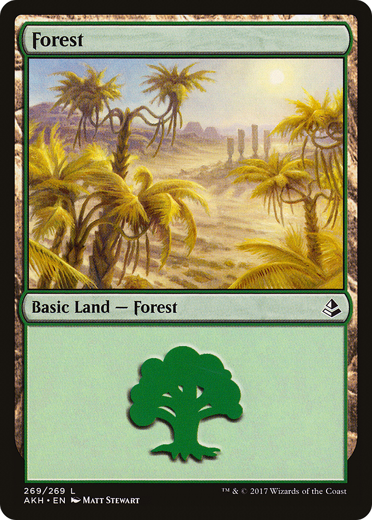 Forest (AKH-269) - Amonkhet Foil