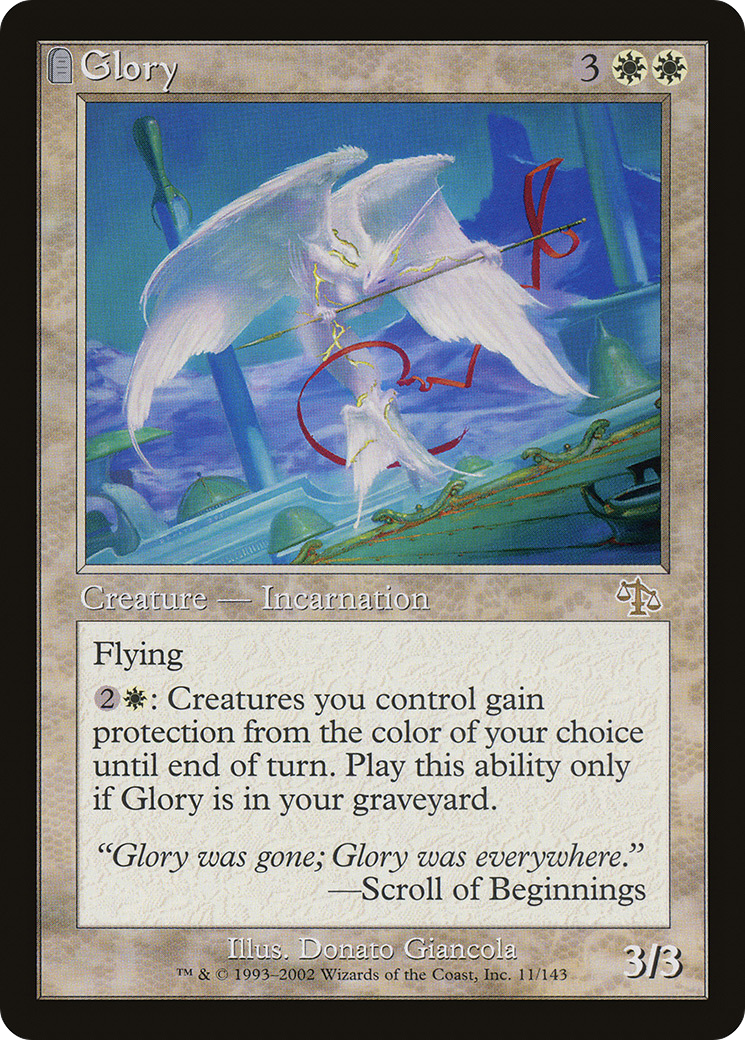 Gloire (JUD-011) - Jugement : (pierre tombale) 